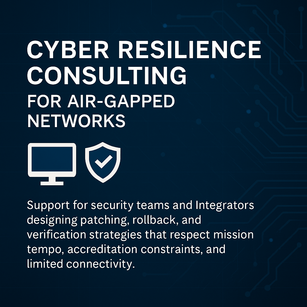 Cyber resilience architecture diagram